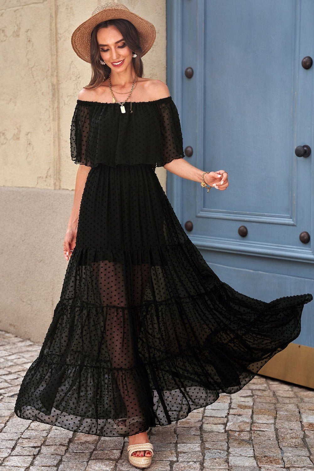 Chic Modern Sparking Beading High Low Black Organza Homecoming Dress –  Pgmdress